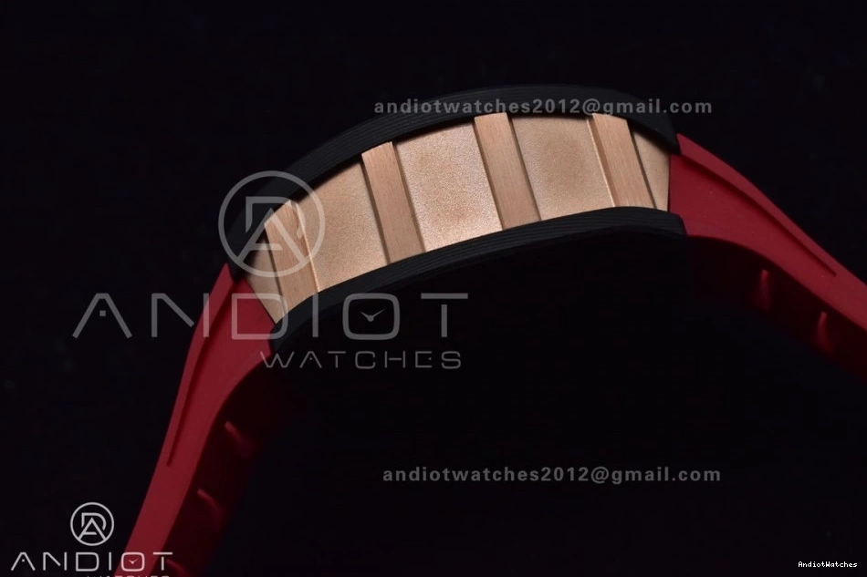 Lotus Edition 1020 RM011 Crystal Dial A7750 V Rubber Red on Strap ModernLook Best Chrono NTPT KVF 1:1 1117